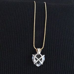 Beautiful Swarovski Crystal Heart Necklace